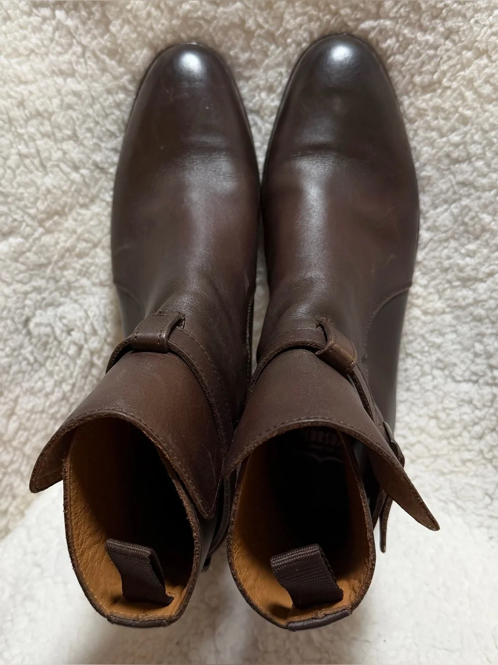 Thursday Boot Company Men's Rogue Jodhpur Boot  Brown Anejo Leather Size 10.5